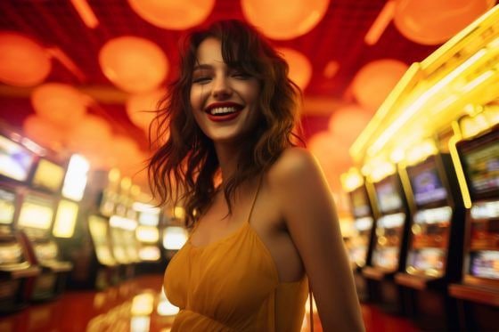 Philippine player navigating the OkeBet Login game lobby on a smartphone showing sports and casino categories